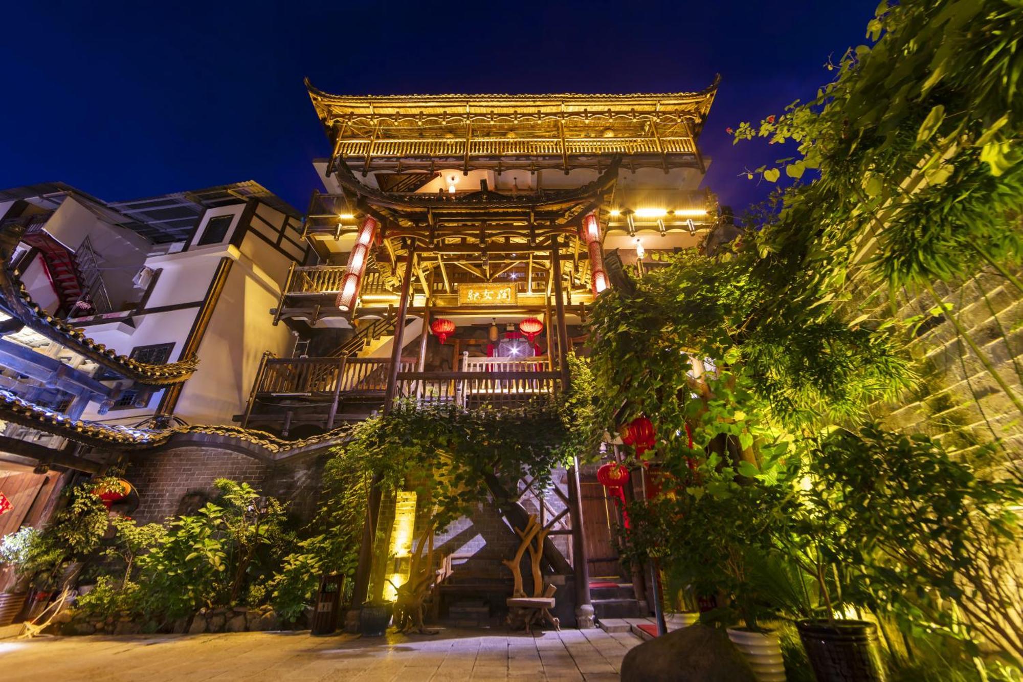Butterfly Flowers Inn Zhangjiajie Exterior photo